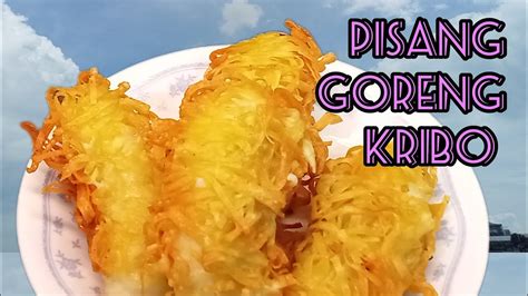 Pisang Goreng Kribo ⁉️cara Membuat Pisang Kribo Youtube