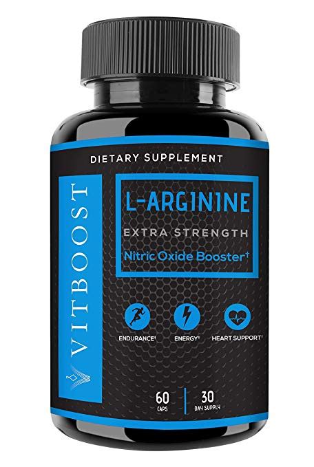 Review Of Vitboost L Arginine Nitric Oxide Supplement Universal