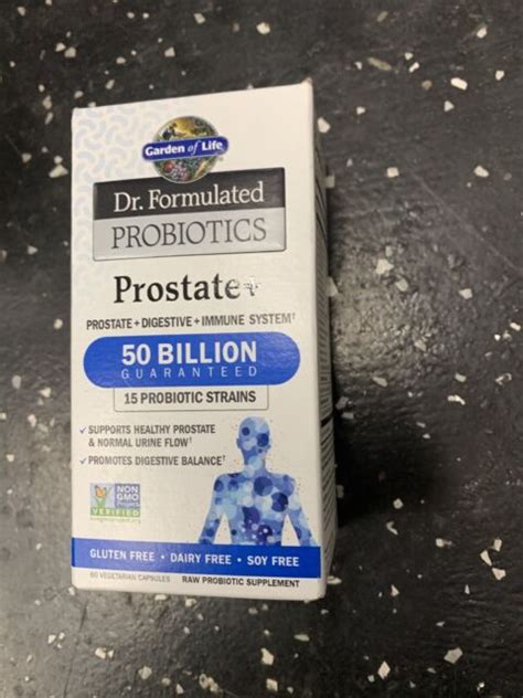 Dr Formulated Probiotic Prostate 50 Billion Garden Of Life 60 Caps For Sale Online Ebay