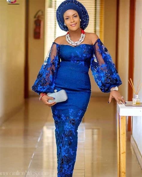 10 Traditional Bridal Styles From Nigeria A Million Styles Lace Dress Styles Latest African