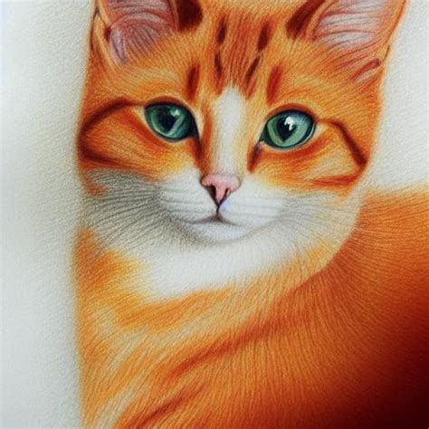 Best Ai Photo A Drawing Of A Cat By Crayon Promptify