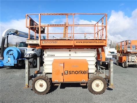 2016 SNORKEL S3970RT ROUGH TERRAIN SCISSOR LIFT MARYSVILLE HEAVY