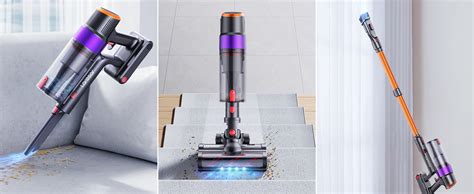 Laresar Cordless Vacuum Cleaner 38KPa 450W Powerful Stick Vacuum