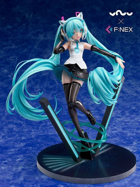 FuRyu YOWU X F NEX Hatsune Miku Cat Ear Headphone Ver 1 7