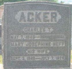 Charles T Acker M Morial Find A Grave