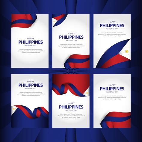 Premium Vector Philippines Independence Day Vector Template Greeting