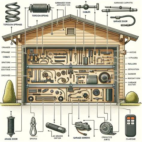 Garage Door Parts Diagram Archives Door Domination