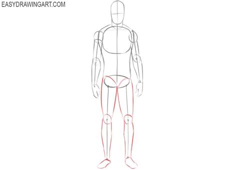 How To Draw A Man Body Step By Step