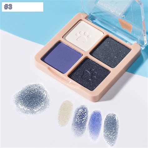 Biweutydys 4 Color Eyeshadow Makeup Set Nude Eye Makeup Matte Naked