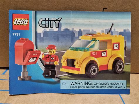 Lego City 7731 Mail Van Hobbies And Toys Toys And Games On Carousell