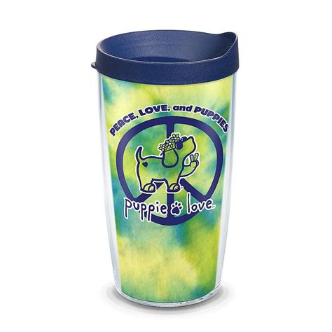 Tervis Puppie Love Peace Puppy 16oz Tumbler