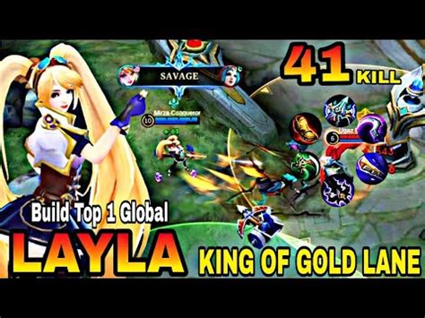 41 Kills SAVAGE New One Shot Critical Build Layla Build Top 1