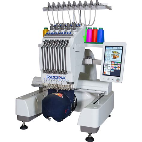 Ricoma Embroidery Machine With Hd Touch Screen Needle M