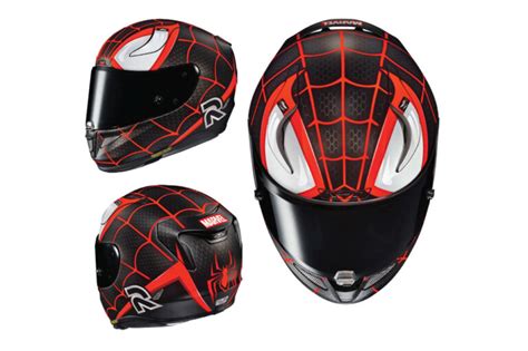 Nuevo Casco Integral Rpha Miles Morales De Hjc Club Del Motorista