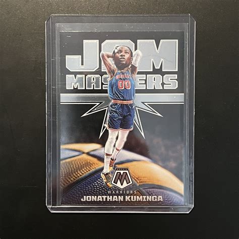 2021 22 Panini Mosaic Jam Masters Jonathan Kuminga 18 Golden State