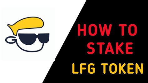 How To Stake LFGSWAP Token Lfg Core YouTube