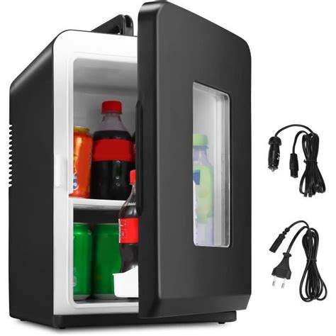 Mini Réfrigérateur Voiture Portable 15 litres Mini Frigo de Chambre