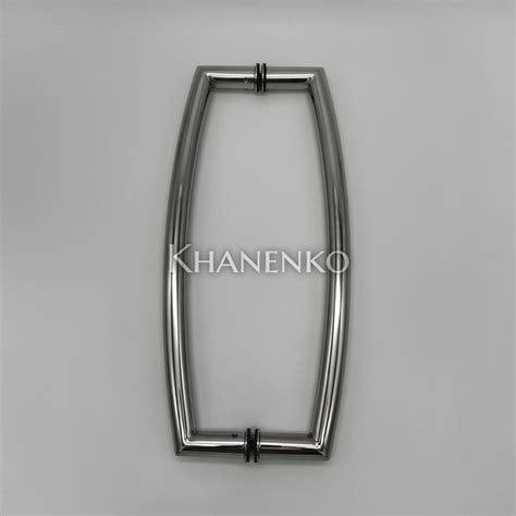 Ручка для стеклянной двери 25x400х425 мм Полированная FKR-901 SUS304 ...