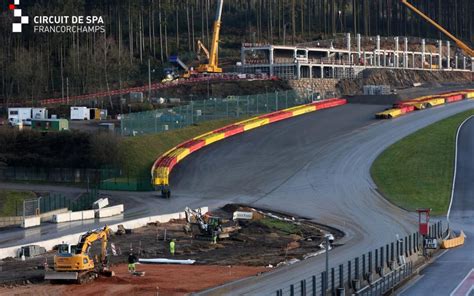 Ewc Le Circuit De Spa Francorchamps Dévoile Les Photos Des Travaux