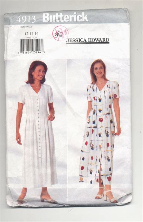 Two Womens Dresses And One Womans Dress Sewing Pattern Butterick