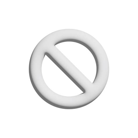 Stop Icon 3d Design For Application And Website Presentation 14441395 Png