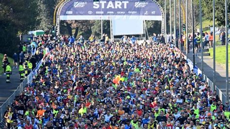 Telepass Roma Ostia Half Marathon Tutto Pronto Per La Mezza Maratona