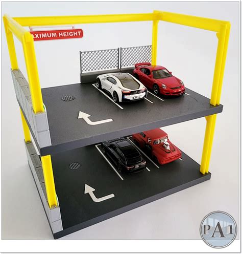 D Datei STAPELBARES DISPLAY FÜR HOT WHEELS MATCHBOX USW DER PARKPLATZDesign für D