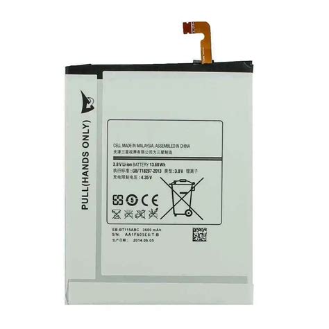 Bateria Compatible Con Samsung Galaxy Tab 3 Lite 7 T110 T111 T113 T115 Eb Bt111abe 3600