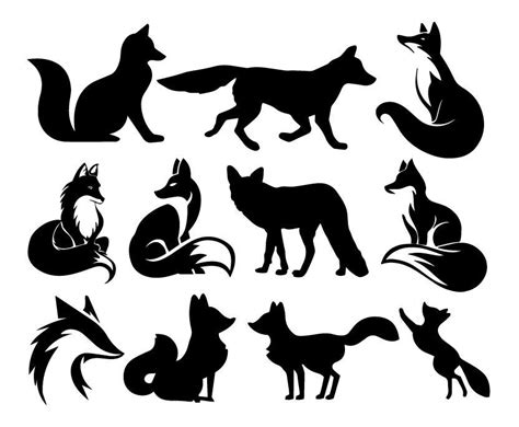 Fuchs SVG Fuchs Clipart Fuchs Silhouette Bundle Fuchs Png Fuchs