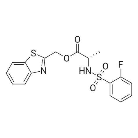 956731 22 9 S Benzo D Thiazol 2 Ylmethyl 2 2 Fluorophenylsulfonamido