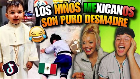 MAMA ESPAÑOLA REACCIONA a NIÑOS DESM4DROSOS MEXICANOS HUMOR