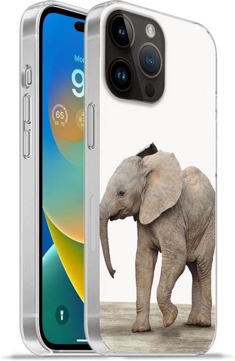 Apple Iphone Pro Max Hoesje Baby Olifant Olifantenjong