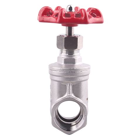 Govalve Heavy Duty Gate Valve 1 2 Npt Stainless Steel