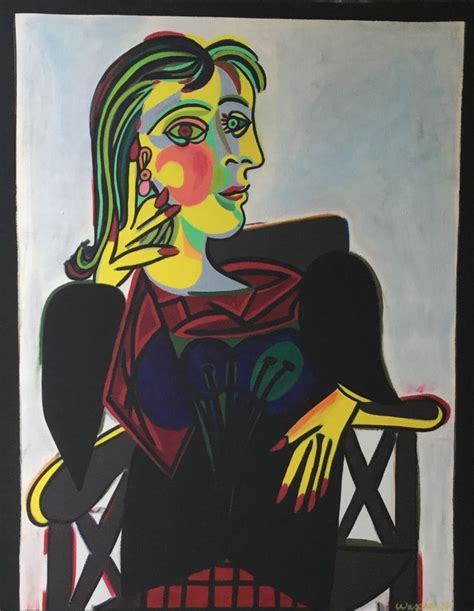 Portrait Of Dora Maar 1937 Pinturas