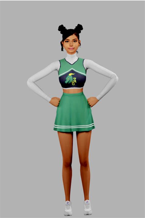 sims 4 cheerleader outfit - Gamingwithprincess