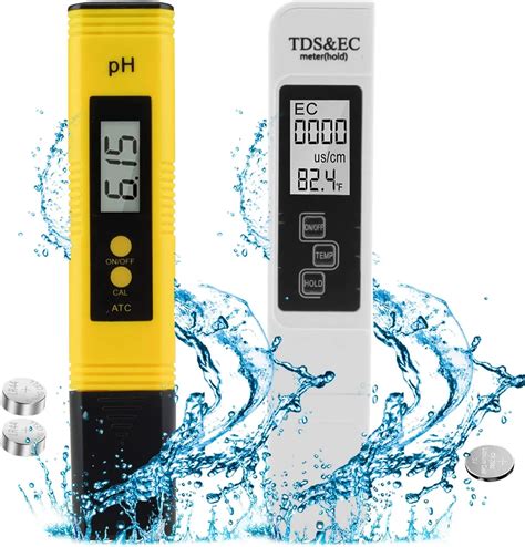 Medidor Digital De Agua Tds Medidor De Ph Ppm Tds Y Ec