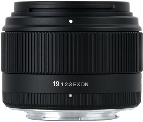 Sigma 19mm F2 8 EX DN MirrorlessDB Beta MirrorlessDB Beta