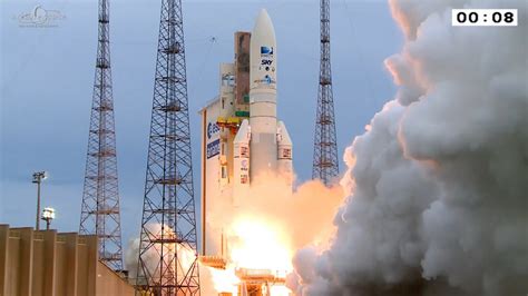 Ariane Lofts Pair Of Directv Satellites Spacenews