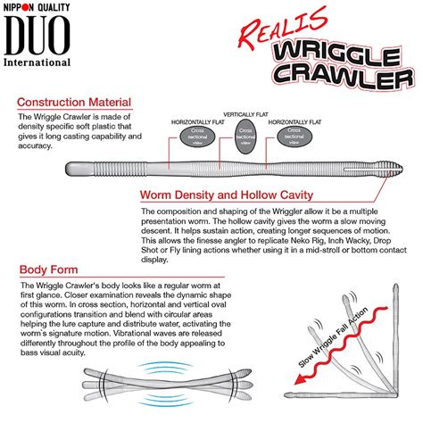 Силиконов червей 122mm Duo Realis Wriggle Crawler 4 8