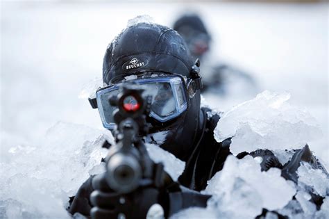 South Korean Special Forces Train In Snow Business Insider