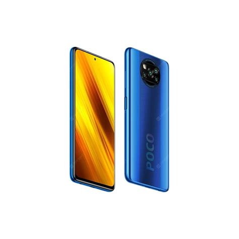 Xiaomi Poco X Nfc Dual Gb Gb Blue Mobile Phone Megatel