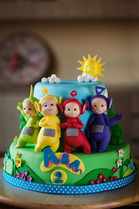 Teletubbies Decorated Cake By Sweetwithivane Cakesdecor