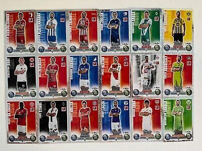 Topps Match Attax Bundesliga 2022 2023 Alle 18 Heritage Karten Komplett