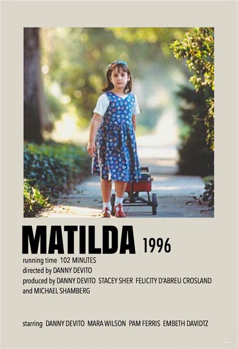 Matilda 1996 Movie Poster