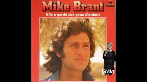 Elle A Gard Ses Yeux D Enfant De Mike Brant Youtube