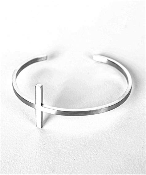 MUSINSA SSY Surgical Cross Bangle Bracelet