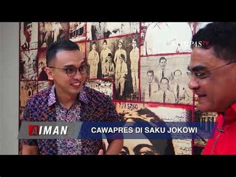 PDIP Jika Megawati Sodorkan Nama Cawapres Jokowi Itu Wajar YouTube