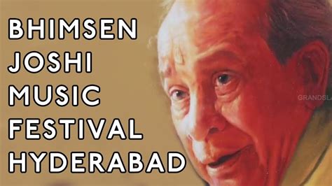 Pt Bhimsen Joshi Music Festival Part 1 Feb 19 2012 Hyderabad Youtube