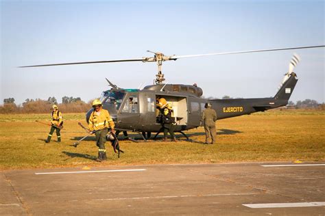 Delta Del Paraná Ya Son 13 Los Medios Aéreos Convocados Por Nación Para Combatir Los Incendios