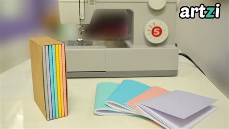 Bookbinding With A Sewing Machine Paper Slipcase DIY YouTube